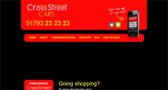 Desktop Screenshot of crossstreetradiocars.co.uk