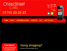 Tablet Screenshot of crossstreetradiocars.co.uk